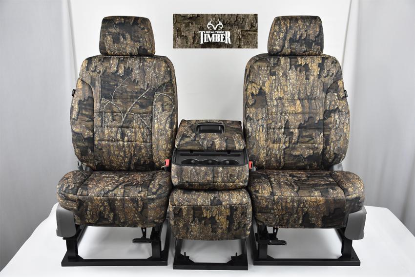 Camouflage neoprene seat outlet covers