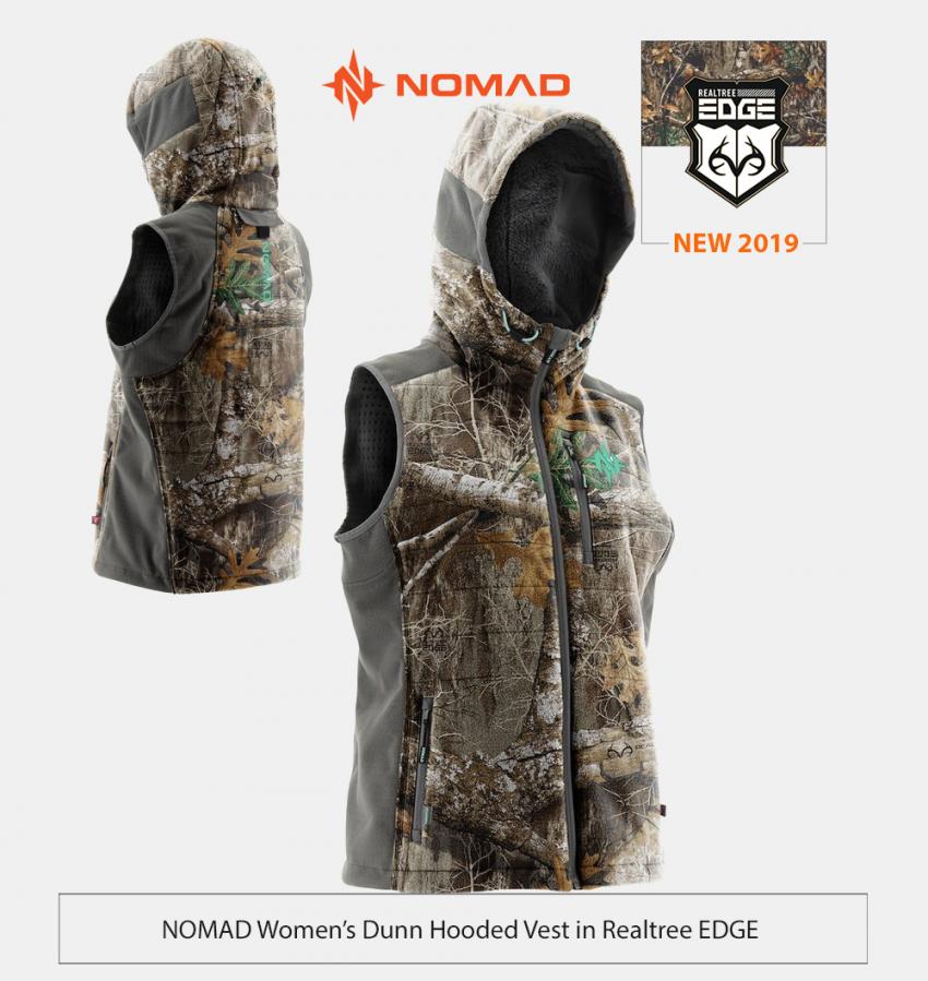 Nomad dunn hooded vest in realtree edge | Realtree 2019