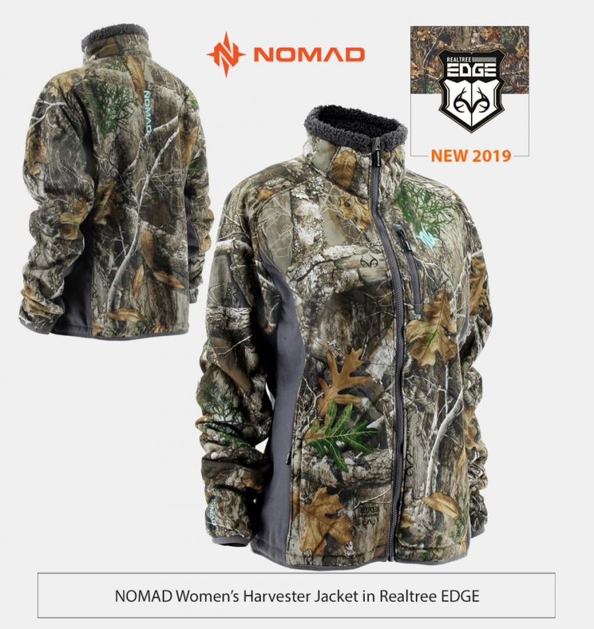 Nomad havester womens jacket in realtree edge | Realtree 2019