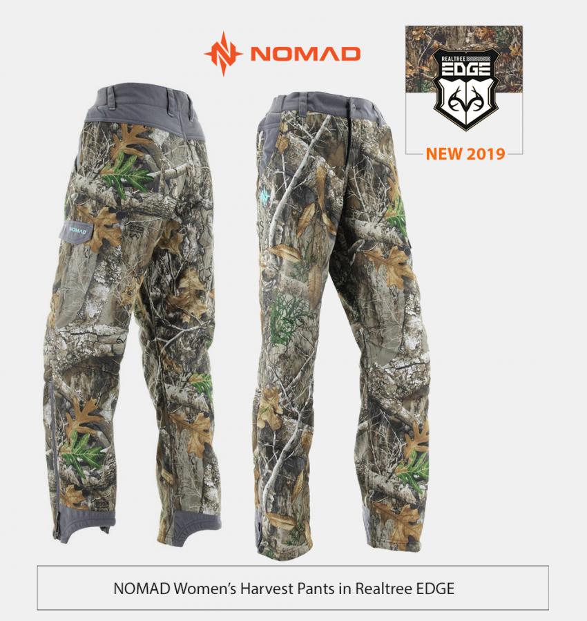Nomad womens harvester pants in realtree edge | Realtree 2019