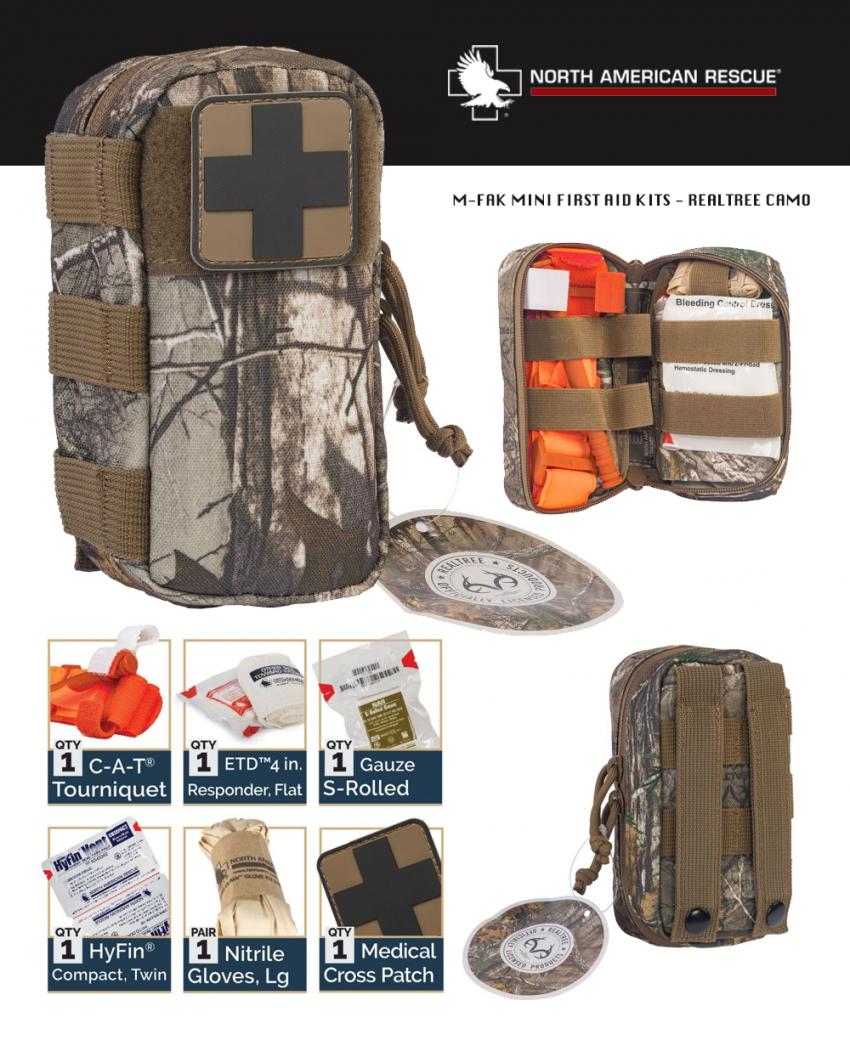 M-FAK Mini First Aid Kits in Realtree Camo