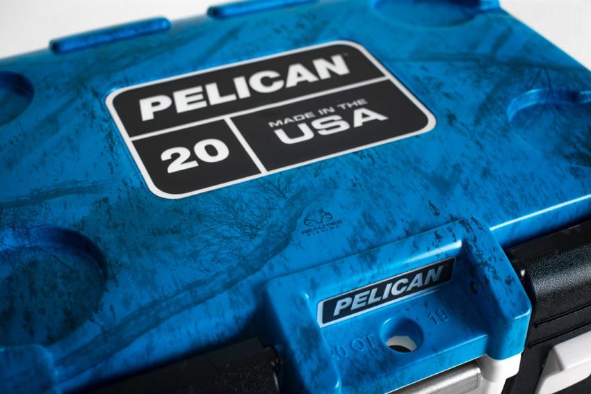 Pelican Realtree fishing camo cooler top  | Realtree B2B