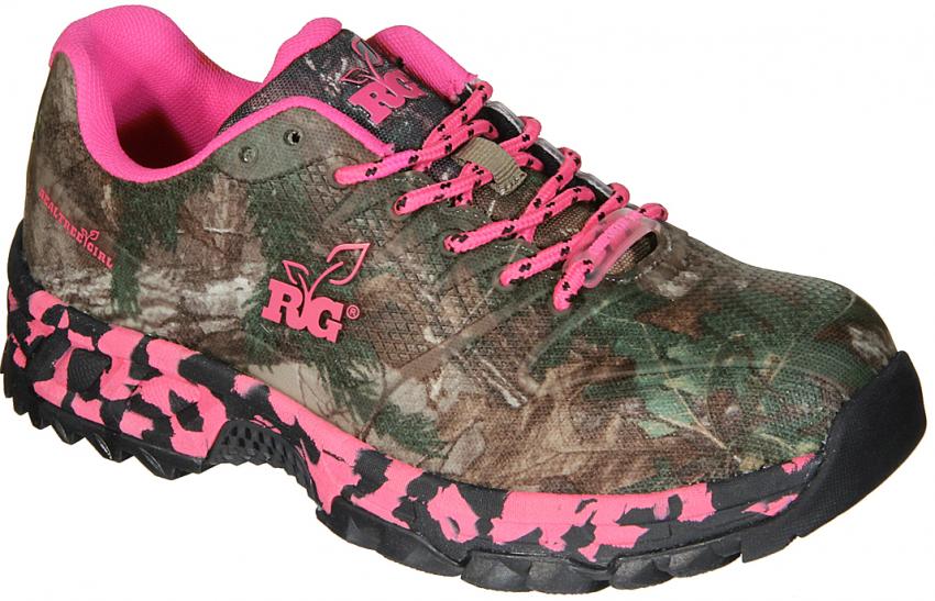 realtree girl rattler hot pink xtra green camo shoes