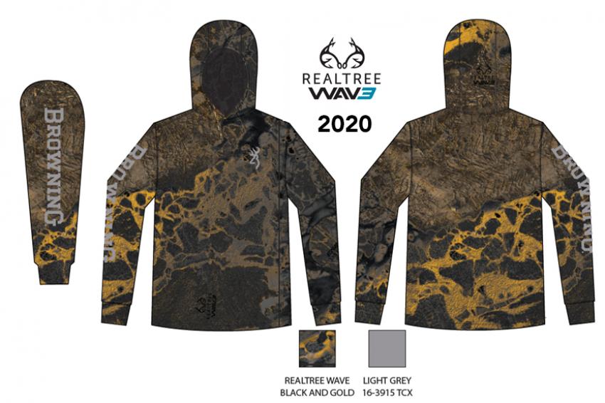 Realtree WAV3 Browning Tactical Shirt 2020