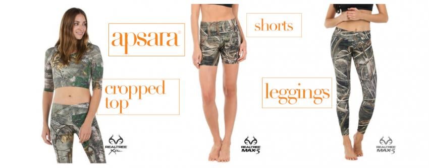 Realtree Camo Shorts and Cropped Top 2019