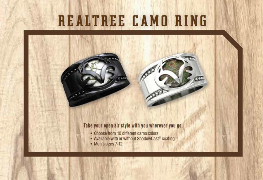Realtree Camo Fashion Rings