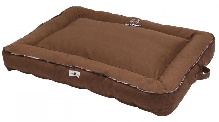 Realtree Dog Bed in Brown