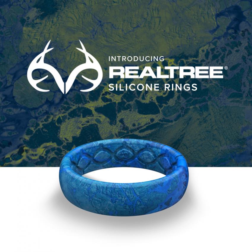 Realtree Groove Life Silicone Ring  - Realtree WAV3 camo