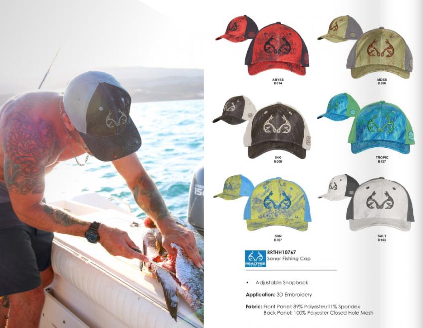Realtree Fishing Sonar Fishingo Caps | Fall 2019 Collection