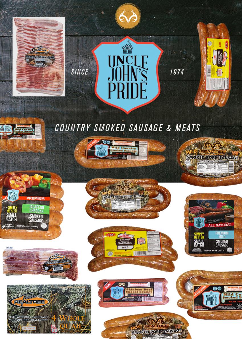 Realtree Sausage Bacon Quail Uncle Johns Pride