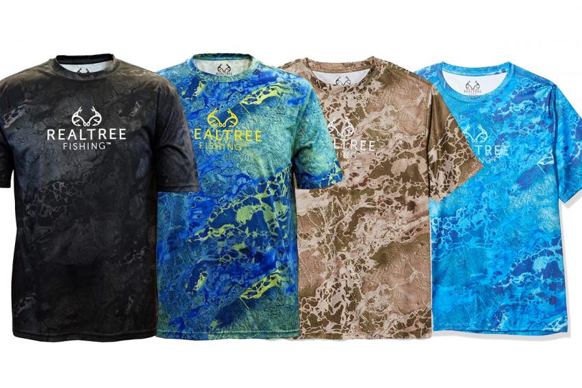 Fencepost Productions Realtree WAV3 Fishing Shirts Offer Premium