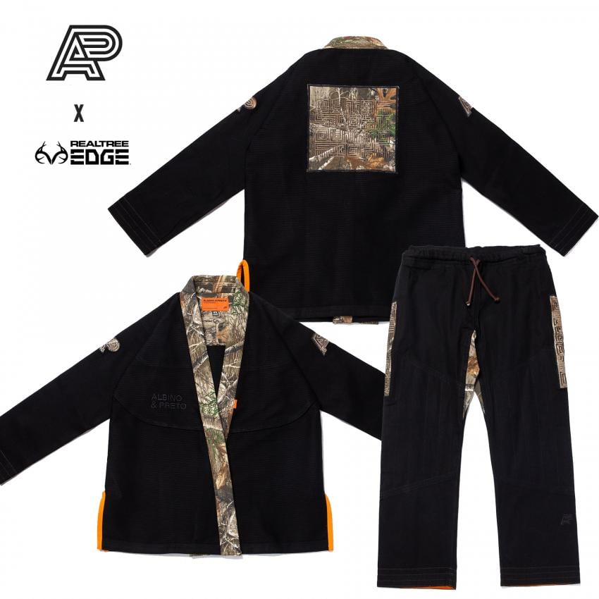 A&P Realtree EDGE Black Kimono