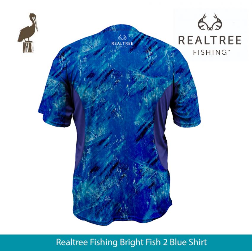 Realtree Fishing Bright Fish 2 Blue Shirt | Realtree Fishing