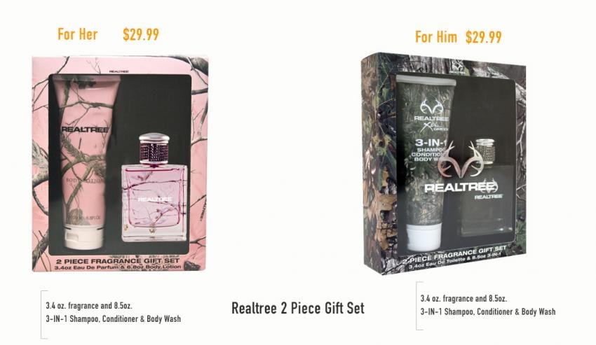 Realtree Fragance and Body loation 2 Pieces gift set