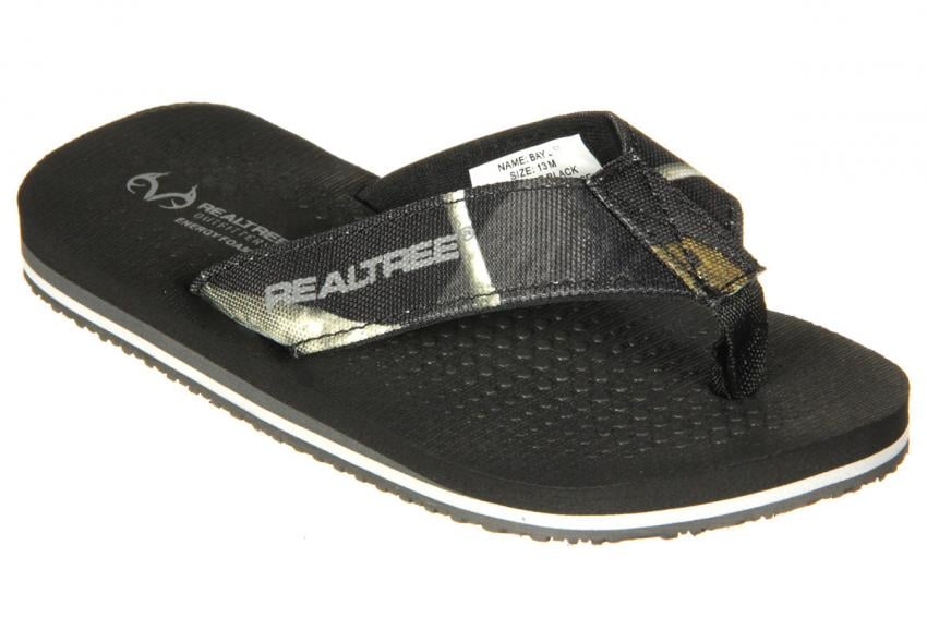 Realtree Bay jr. ap Black sandels | Realtree B2B