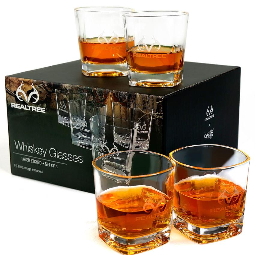 Realtree Whiskey Glass Set