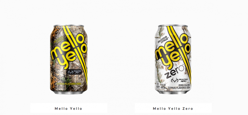 Mello Yellow Realtree Camo Drinks