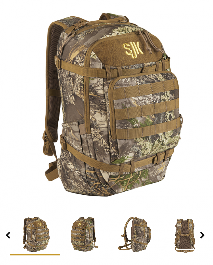 SJK Gunflint Realtree Max-1 tactical hunting backpack