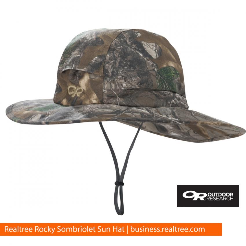 Outdoor Research Realtree Camo Gear Protects against Sun and