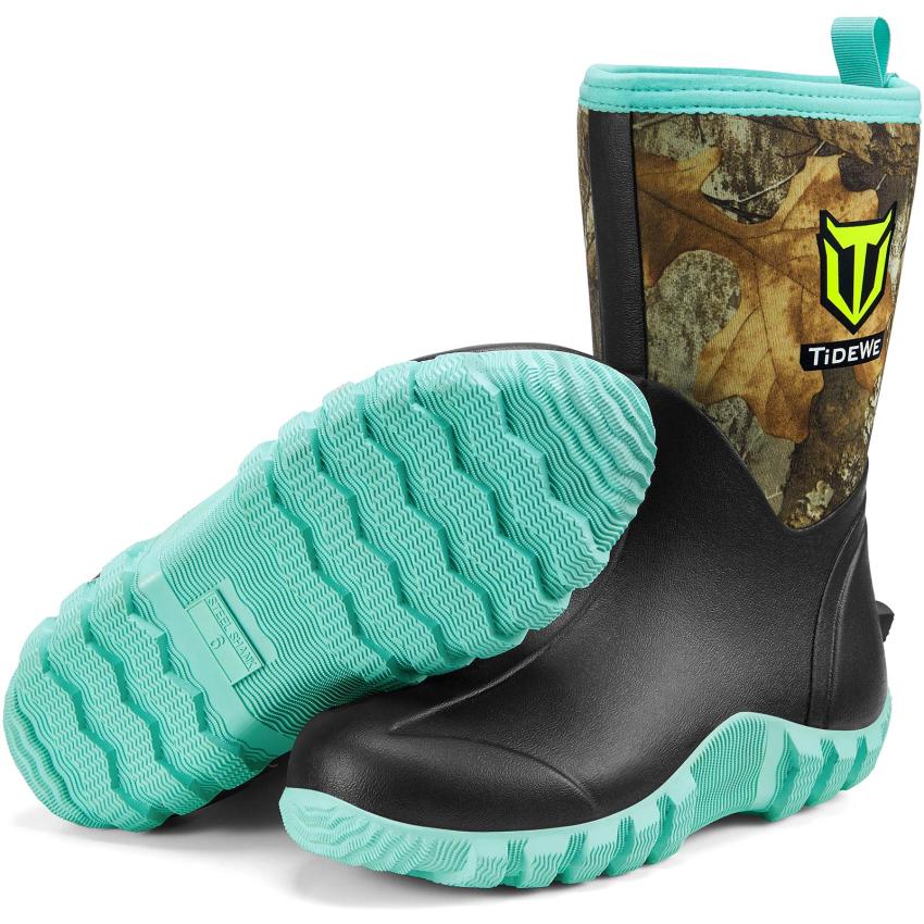 Womens camo 2024 waterproof boots