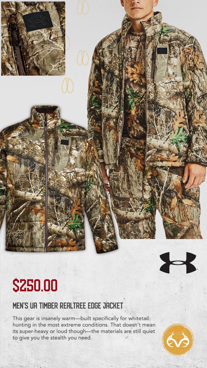 Under Armour Real Tree Edge Brow Jacket Camo Hunt 1316696-991 Womens CHOOSE SIZE 