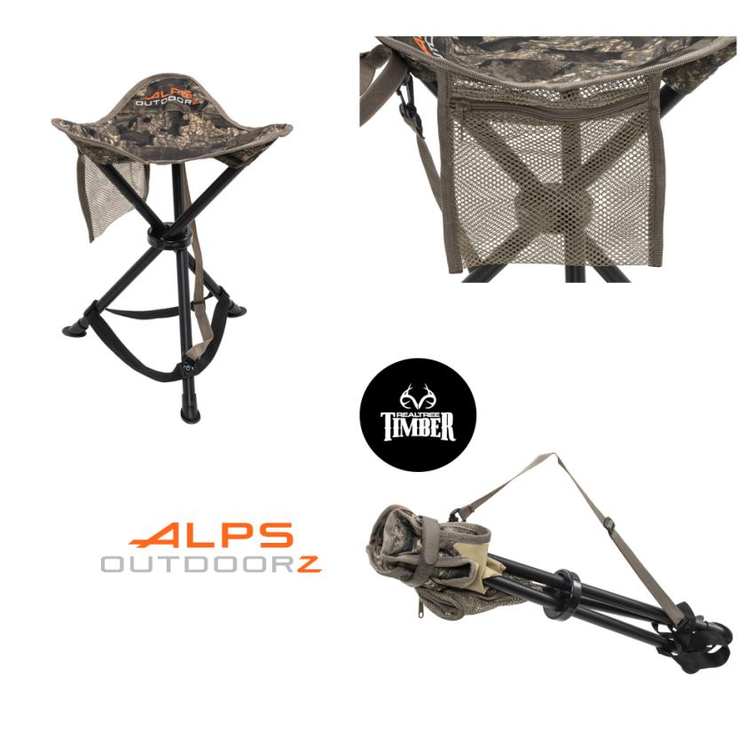 2022 ALPS OutdoorZ Tri-Leg Stool in Realtree Timber