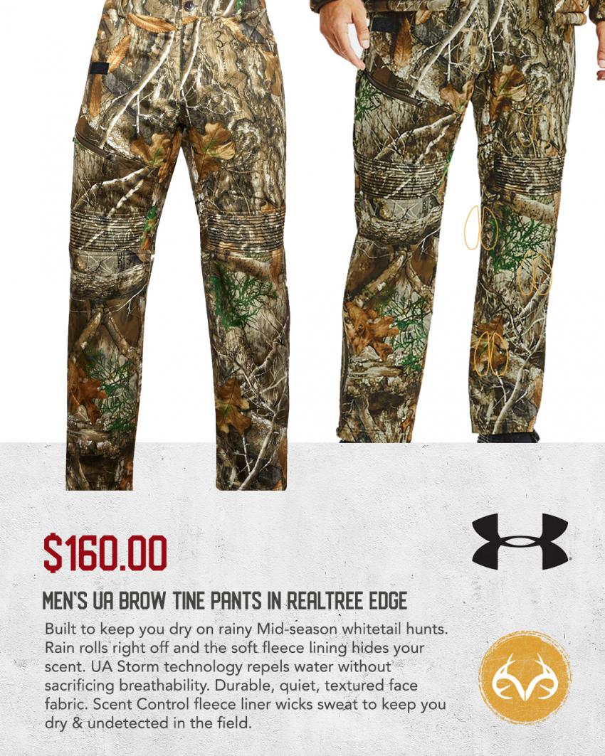 Under armour men's ua deals scent control field hunting pants