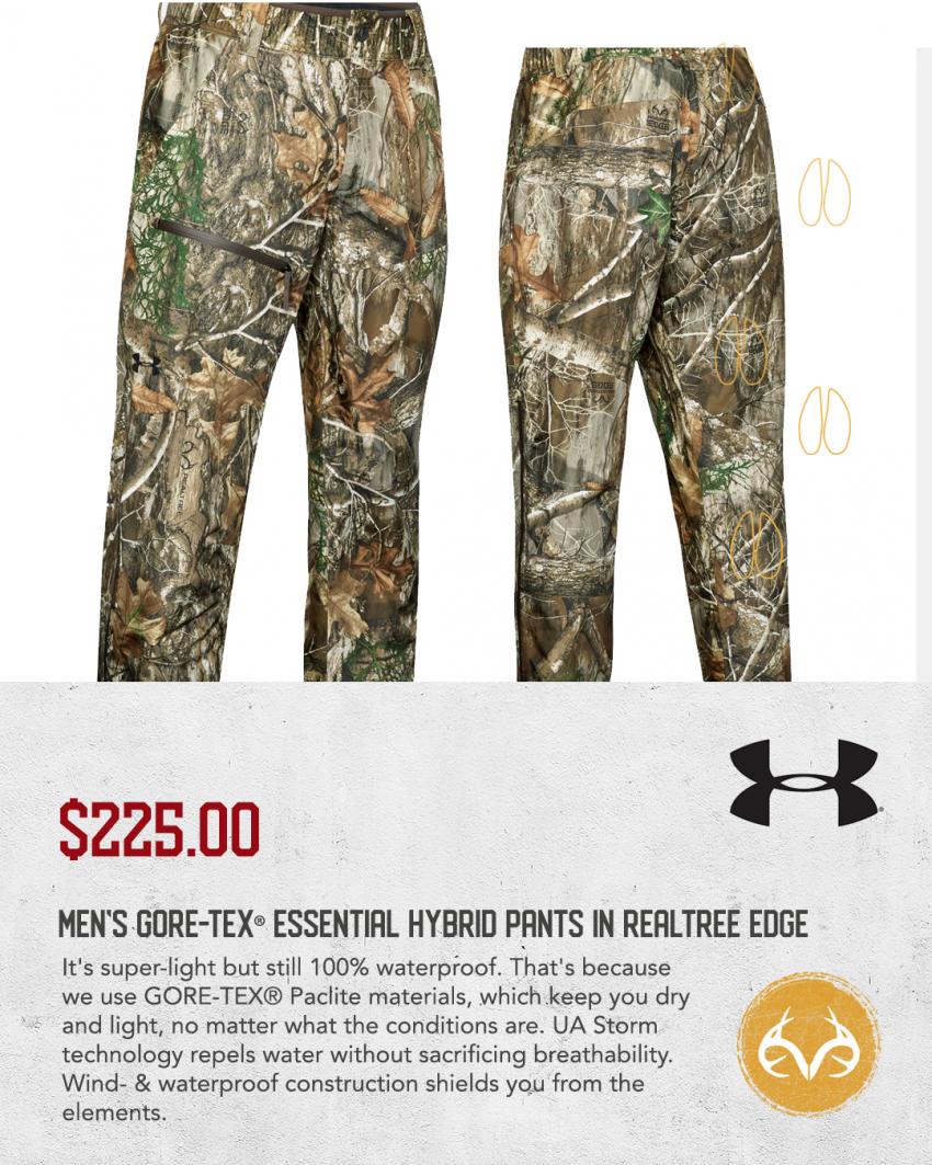 Under Armour UA Hunt REALTREE Camouflage Stretch 2-Pkt Pants Toddler 2T NWT $43 