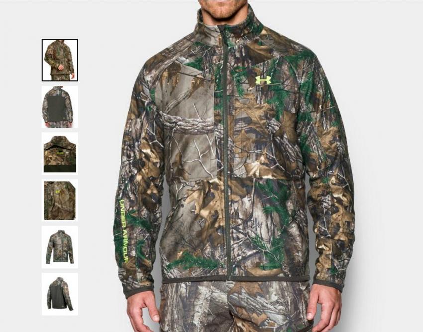 under armour hunting suit