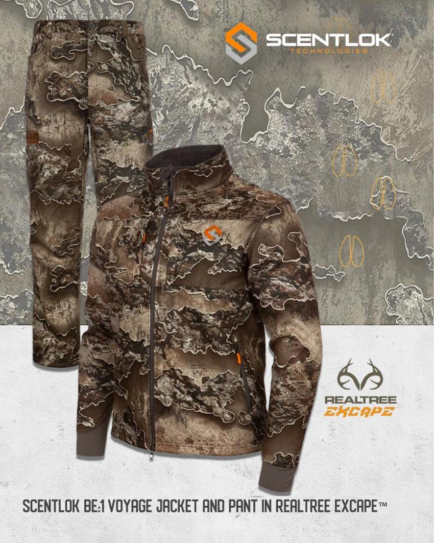 ScentLok BE:1 Voyage Jacket and Pant in Realtree EXCAPE