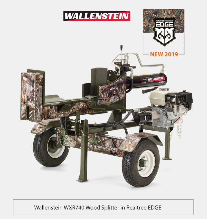 Wallenstein Wallenstein WXR740 Wood Splitter in Realtree EDGE