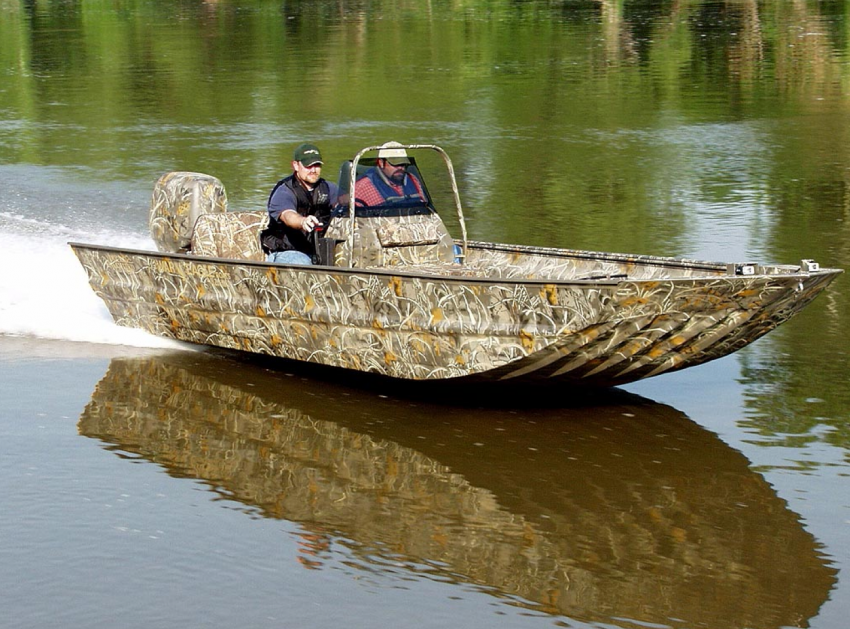 realtree rc fishing boat