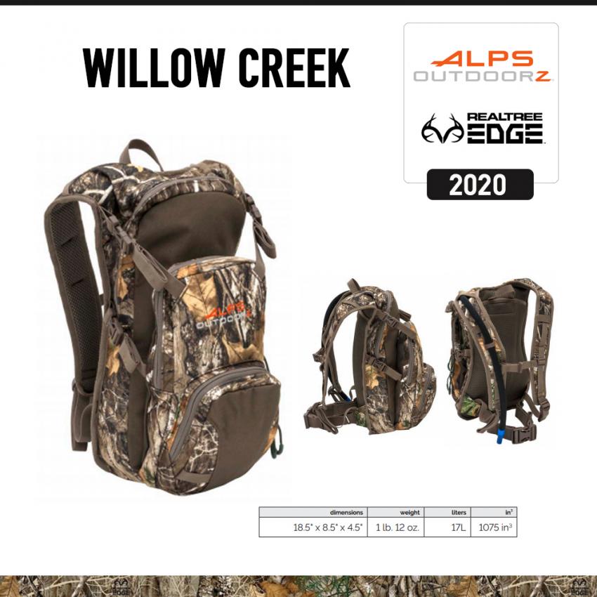 Realtree EDGE camo Willow Creek pack  ALPS Outdoorz