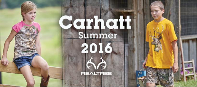 Carhartt Realtree Camo Kids Wear Summer 2016