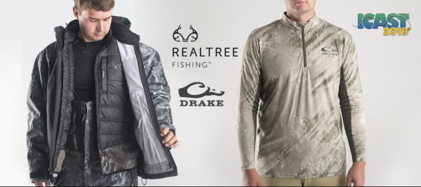 Drake Clothing Company Introduces Realtree Fishing Apparel at 2018 ICAST  Show