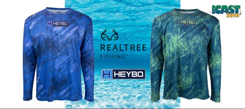 Heybo Debuts the Pursuit Performance Tees in Realtree Fishing