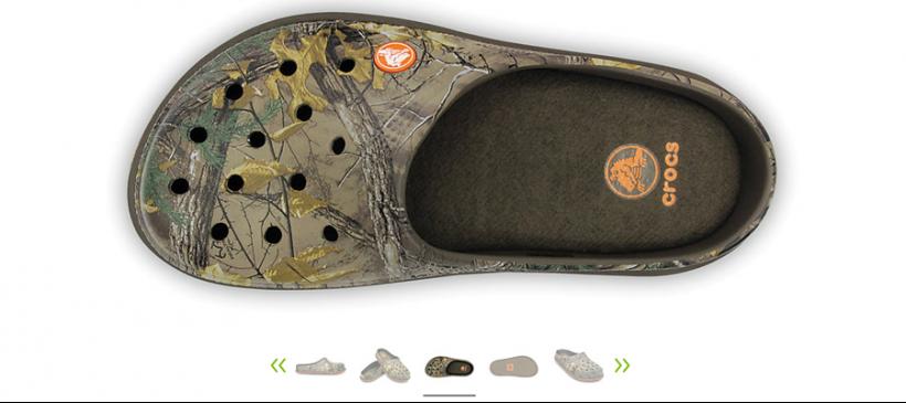 real tree camo crocs