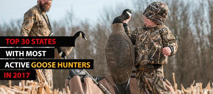 TOP STATES FOR MOST GOOSE HUNTERS IN 2017 | Realtree B2B